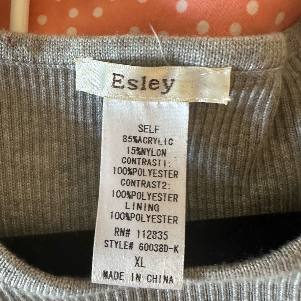 Esley Gray Sweater & tulle dress - Picture 4 of 4